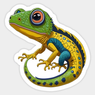 Cute Gecko Sticker